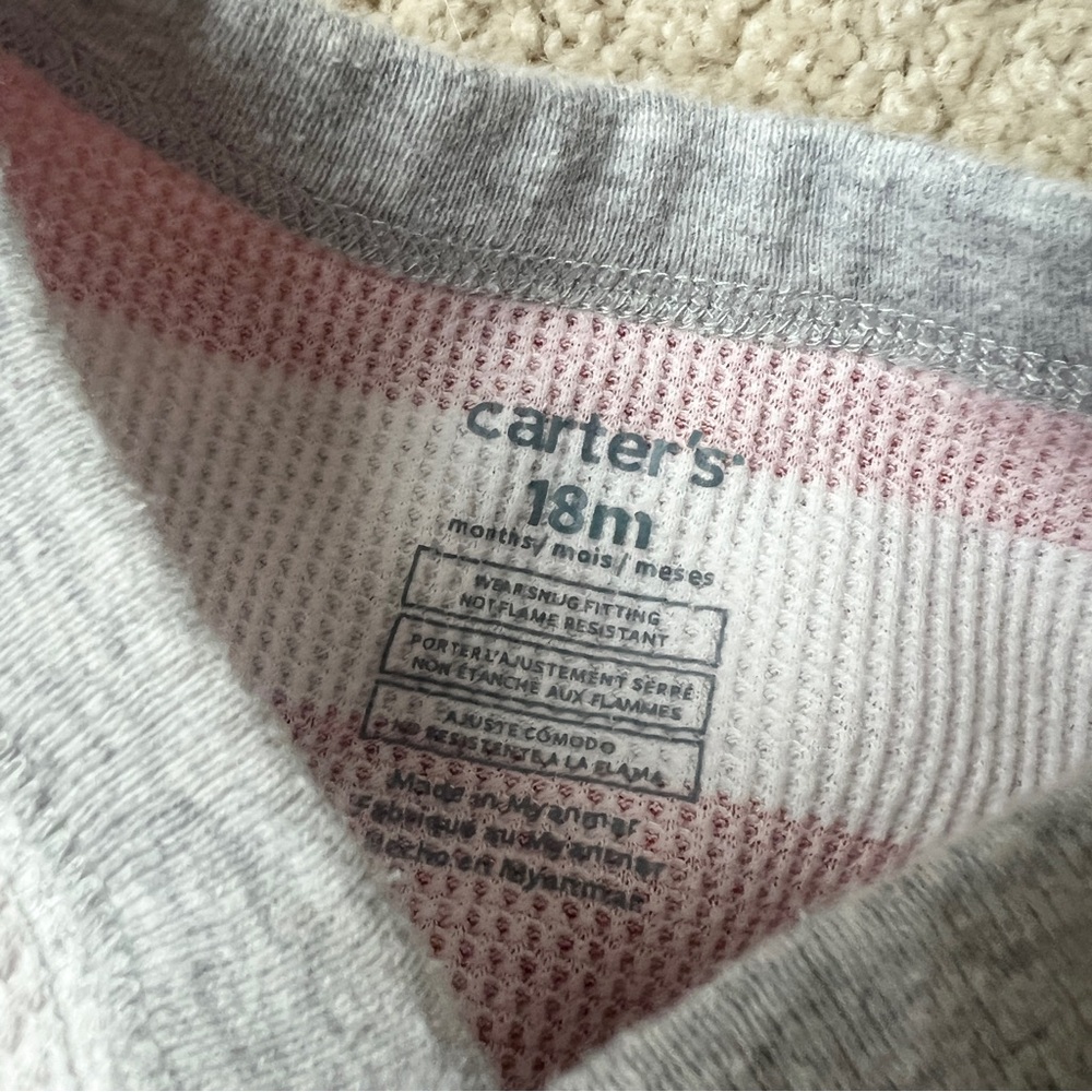 Carters | Ribbed Pajamas - Picture 3 of 8